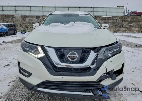 2017 Nissan Rogue Sv из США, поврежденный, VIN 5N1AT2MV3HC888505